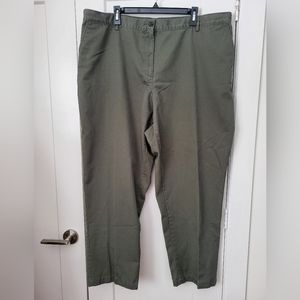 Land's End High Rise Straight Leg Pants